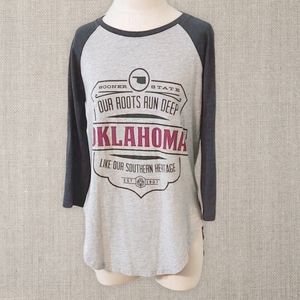 Royce 🖤 Oklahoma baseball shirt